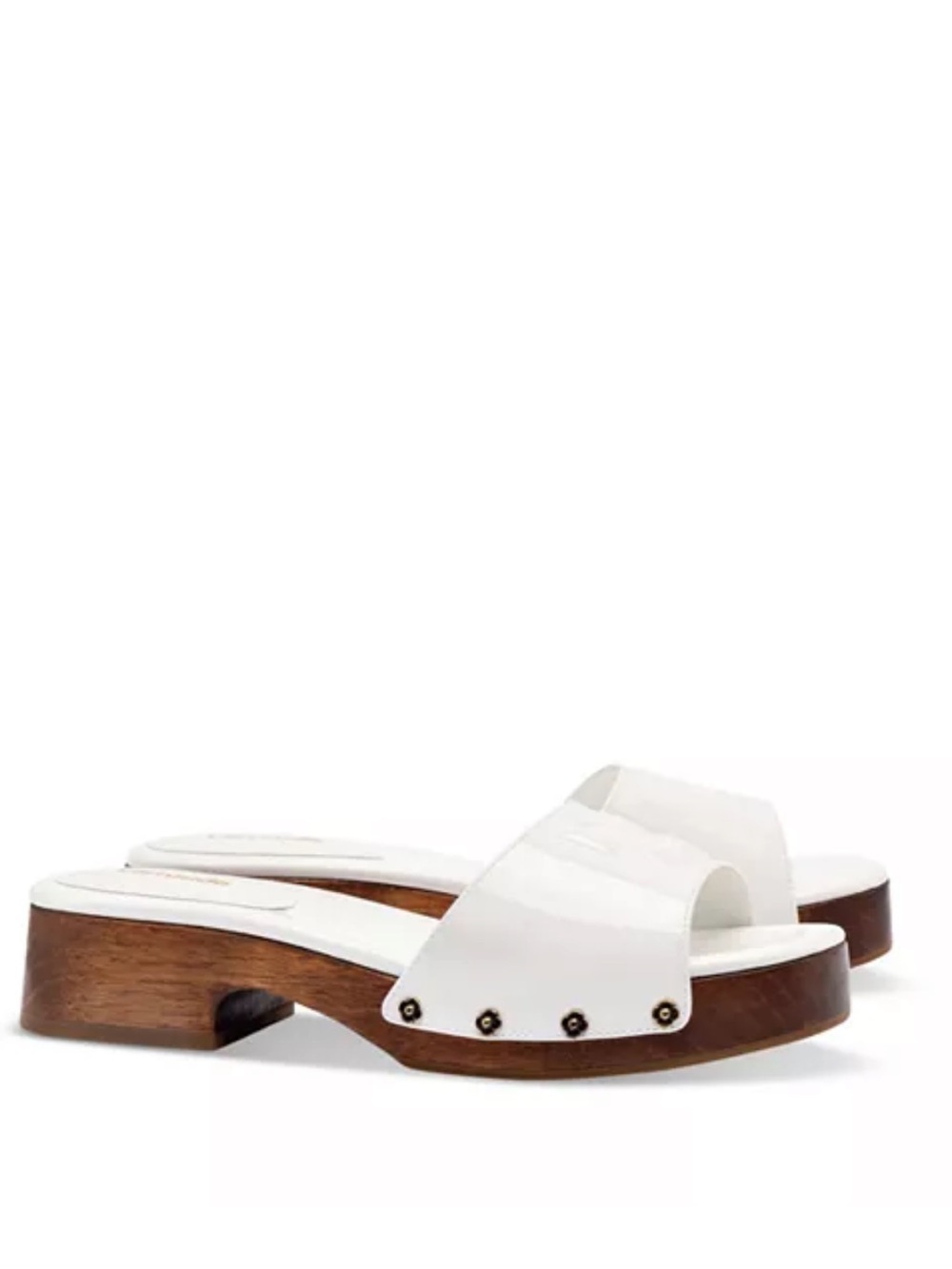 Larroude Zico Miles White Patent Leather